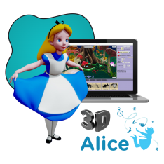 Alice 3d - КИБЕРшкола программирования для детей, компьютерные курсы для школьников, начинающих и подростков - KIBERone г. Чебоксары