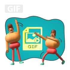 Gif-анимация - КИБЕРшкола программирования для детей, компьютерные курсы для школьников, начинающих и подростков - KIBERone г. Чебоксары