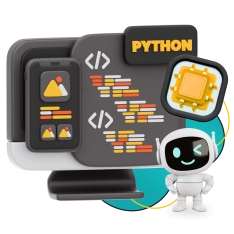 Мой первый сайт с мозгами: Python + AI - КИБЕРшкола программирования для детей, компьютерные курсы для школьников, начинающих и подростков - KIBERone г. Чебоксары