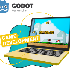 Godot.  Основа создания легендарных игр - КИБЕРшкола программирования для детей, компьютерные курсы для школьников, начинающих и подростков - KIBERone г. Чебоксары