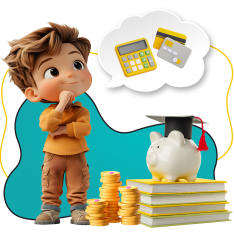 Финансовый интеллект вместе KIBERone - КИБЕРшкола программирования для детей, компьютерные курсы для школьников, начинающих и подростков - KIBERone г. Чебоксары