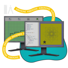 Исполнители чертежник и черепашка - КИБЕРшкола программирования для детей, компьютерные курсы для школьников, начинающих и подростков - KIBERone г. Чебоксары