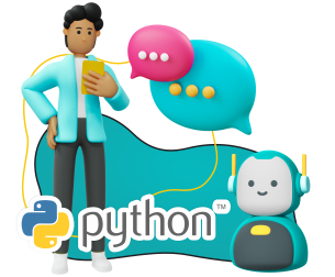 Умный чат-бот на Python - Школа программирования для детей, компьютерные курсы для школьников, начинающих и подростков - KIBERone г. Чебоксары
