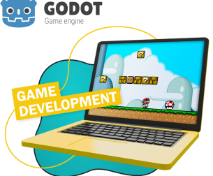 Godot.  Основа создания легендарных игр - КИБЕРшкола программирования для детей, компьютерные курсы для школьников, начинающих и подростков - KIBERone г. Чебоксары