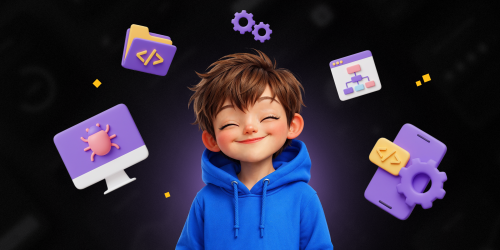 Идеальный сайт с нуля: код, дизайн и AI-помощник - КИБЕРшкола программирования для детей, компьютерные курсы для школьников, начинающих и подростков - KIBERone г. Чебоксары